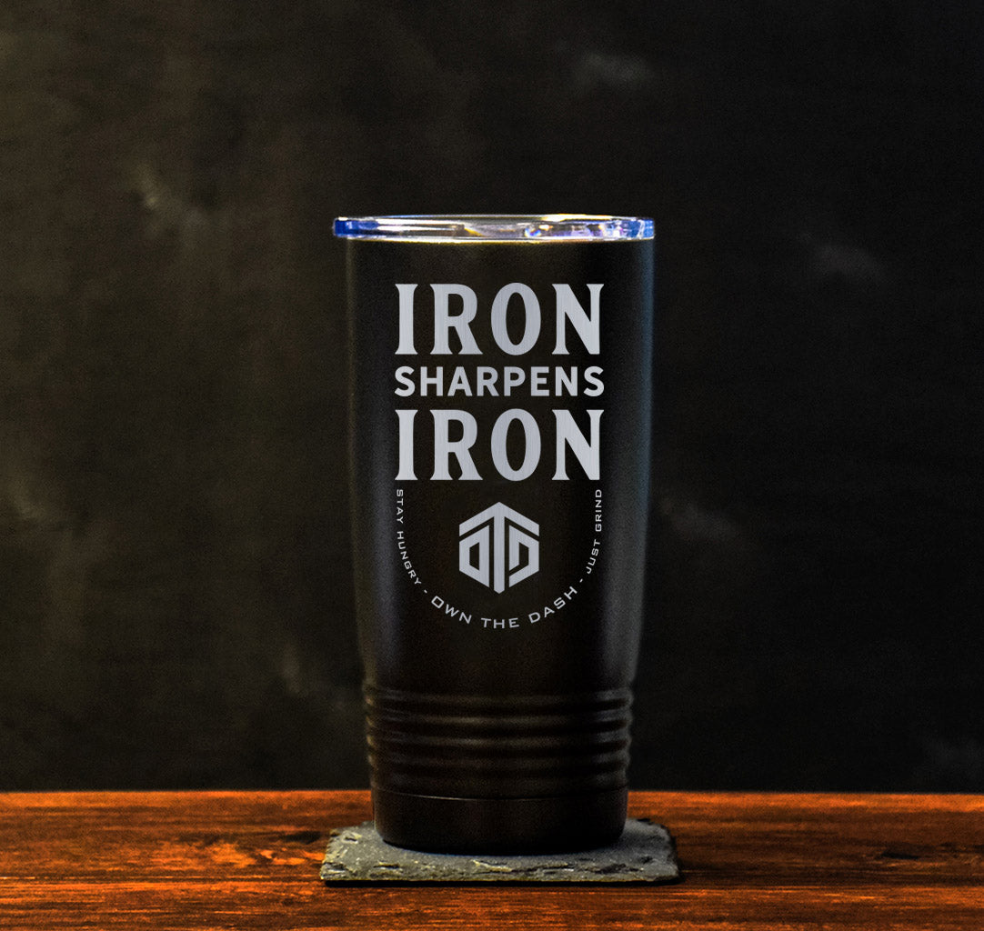 Iron Sharpens Iron Tumbler