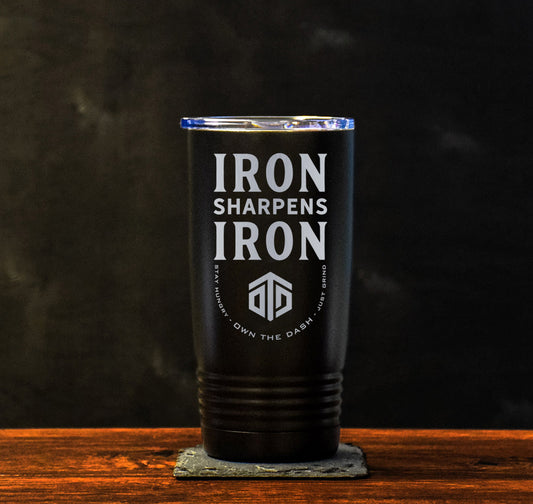 Iron Sharpens Iron Tumbler