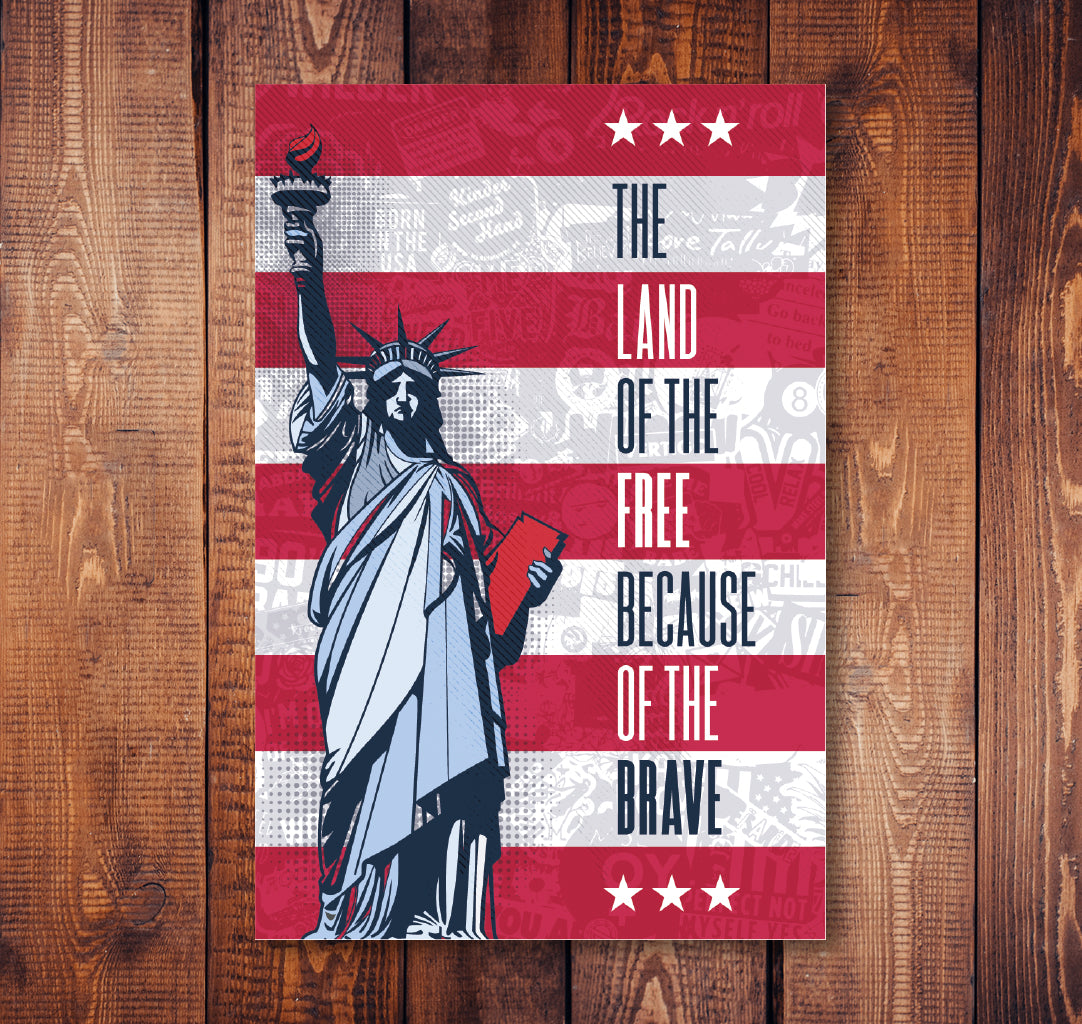 Brave Liberty Sticker