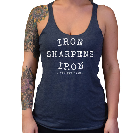 Iron Sharpens Iron Ladies Tank