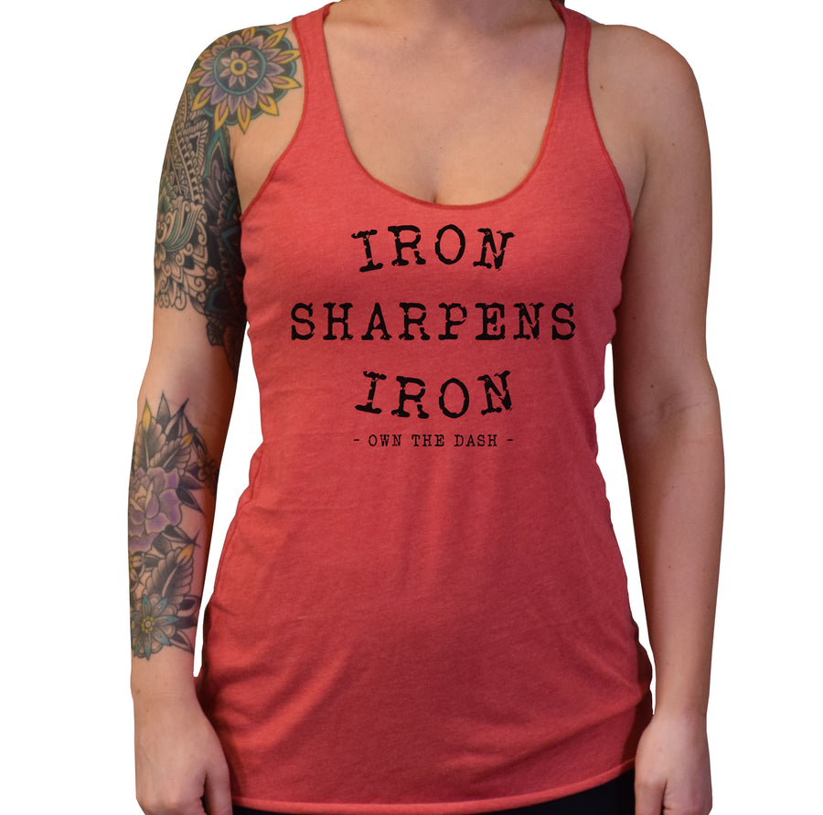 Iron Sharpens Iron Ladies Tank