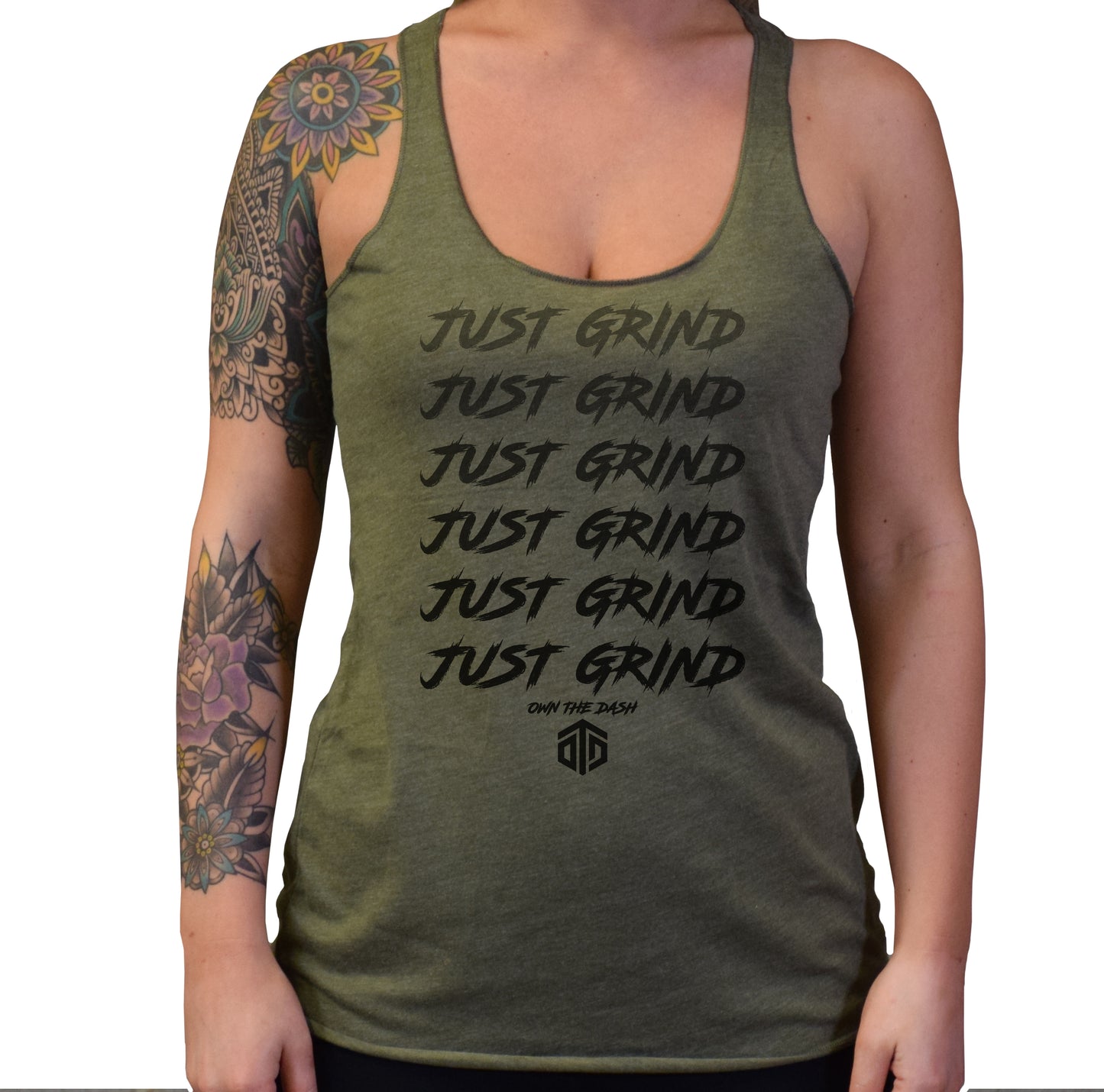 Just Grind Fade Ladies Tank