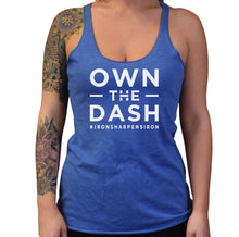 Load image into Gallery viewer, Own The Dash Logo Ladies Tank
