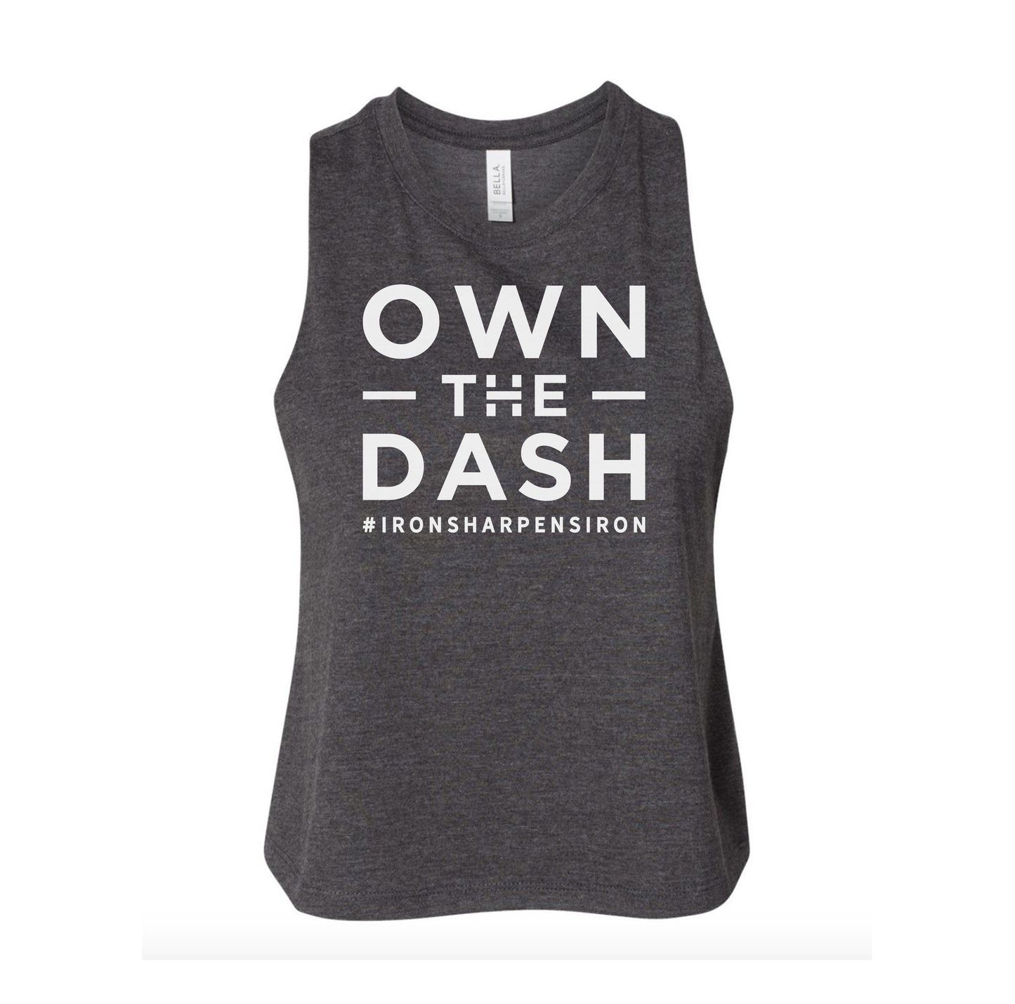 Own The Dash Logo Ladies Crop Tank