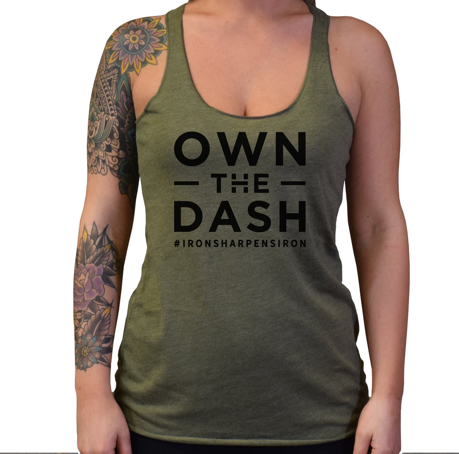 Own The Dash Logo Ladies Tank