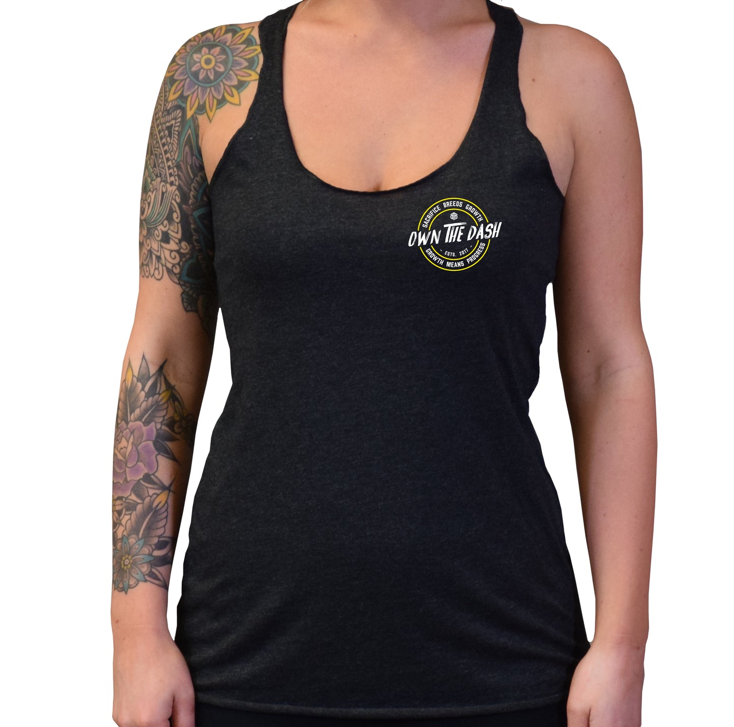 Sacrifice Breeds Growth Ladies Tank