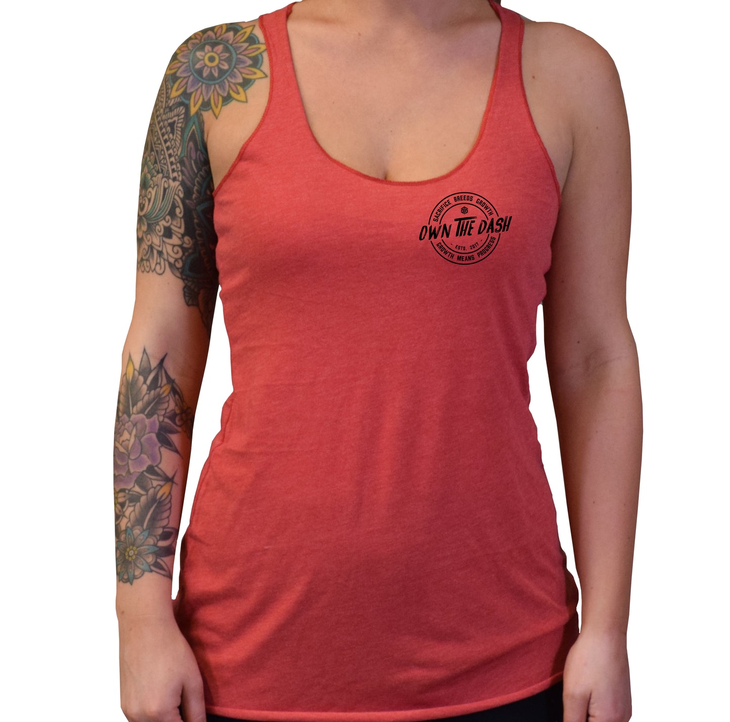 Sacrifice Breeds Growth Ladies Tank