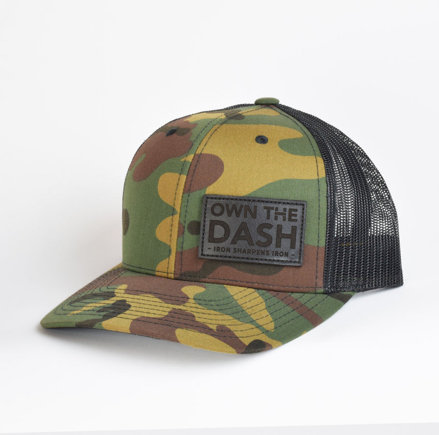 Own The Dash Leather Snap-Back
