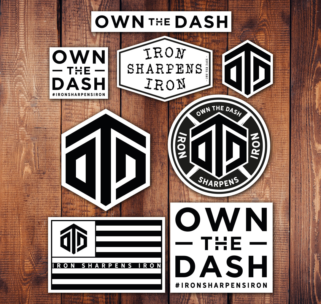 Own The Dash Sticker Sheet