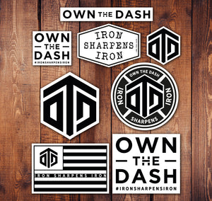 Own The Dash Sticker Sheet